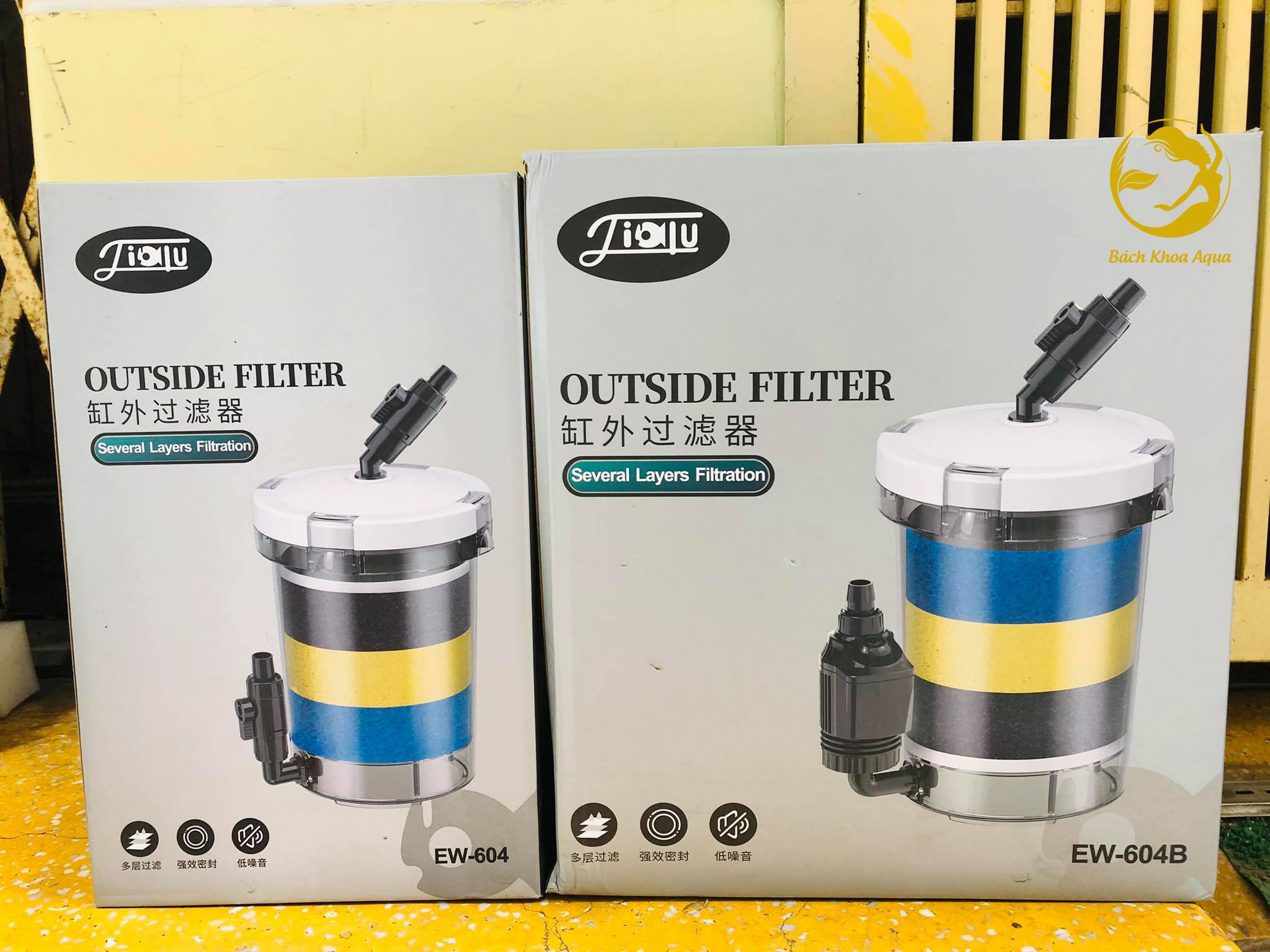 Lọc phụ có bơm trong suốt EW 603B và EW 604B